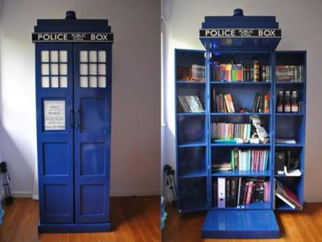 Top 10 Nerdy and Unusual Bookcases