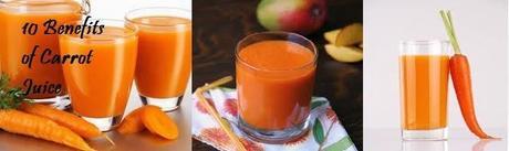 10 Benefits of Carrot Juice
