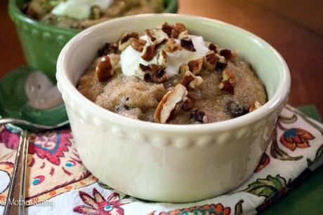 Amaranth Porridge with Raisins and Pecans