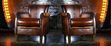 House & Home : A Leather Sofa