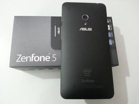 Back of Asus ZenFone 5