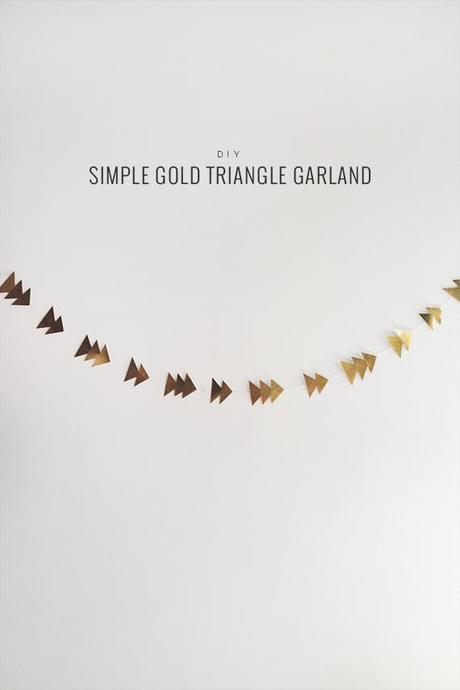 diy-gold-triangle-garland