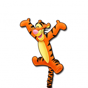 Braiden: Tigger. For Sure. Bouncing off the wall 24/7