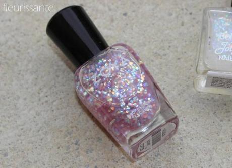 SWATCH │ Glitter /Flakies Top coats (Zoya, OPI, Golden Rose and Debby)