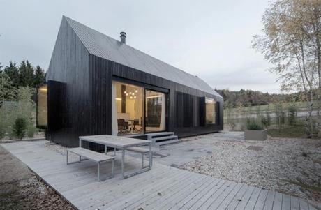 Black holiday cottage in Germany