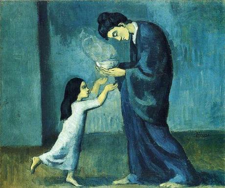 Pablo_Picasso,_1902-03,_La_soupe_(The_soup),_oil_on_canvas,_38.5_x_46.0_cm,_Art_Gallery_of_Ontario,_Toronto,_Canada