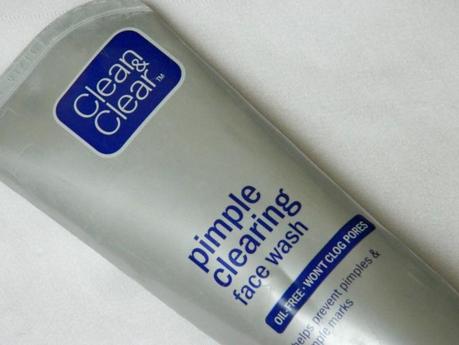 Clean and Clear Pimple Clearing Face Wash Review