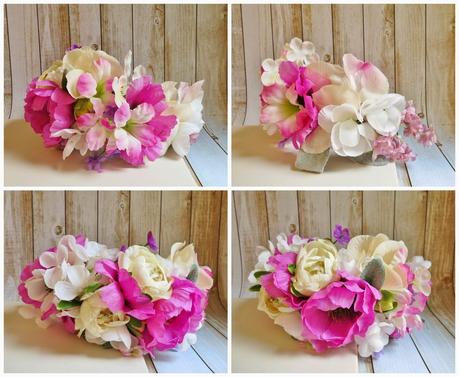 New @FancieStrands Floral Wedding Crown