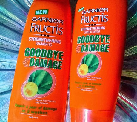 Garnier Fructis Goodbye Damage Strengthening Shampoo & Conditioner Review