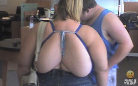 People of Walmart back boobs