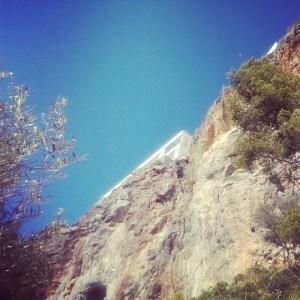 Our room right on the cliff tops