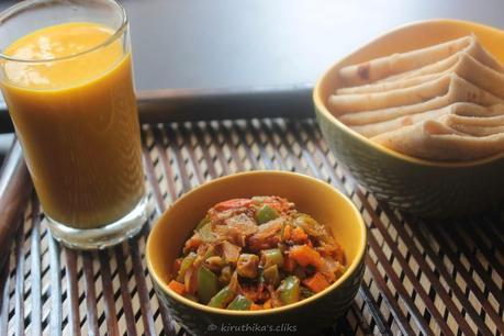 Kadai Vegetables Kadai Vegetables