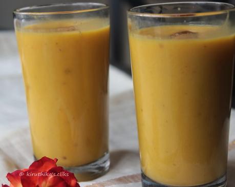 Mango and Dates Milkshake