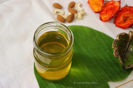 Preparation of Ghee or Clarified Butter / Home Made Ghee