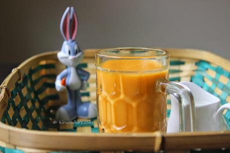 Carrot Juice with Milk Recipe