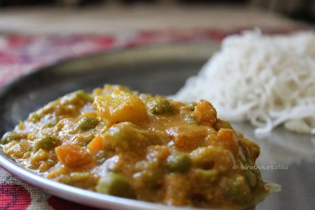 Veg Kurma / Mixed Vegetable Korma