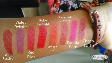 Maybelline Colorshow Lipsticks - All Swatches, Price