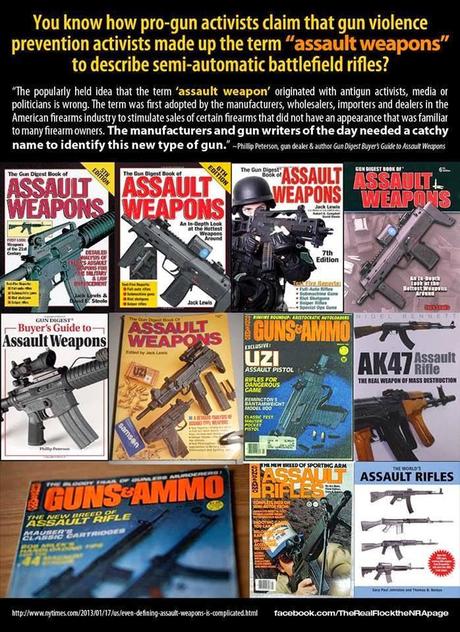 No such thing as an assault rifle...