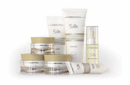 Christina Silk Facials Anti-Aging with true silk fibers