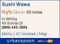Sushi Wawa on Urbanspoon
