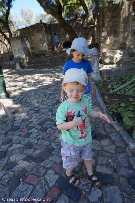 Castelo de São Jorge, Lisbon + Cultural Travel with Young Kids