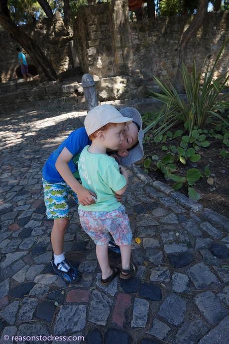 Castelo de São Jorge, Lisbon + Cultural Travel with Young Kids