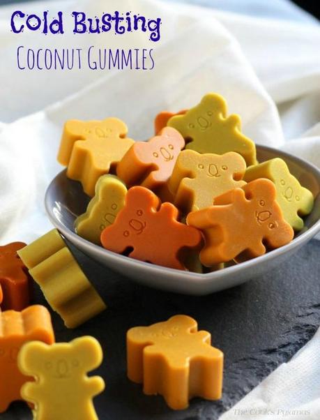 Cold-Busting Coconut Gummies  |  thecookspyjamas.com