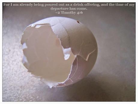 Scripture photo: drink offering