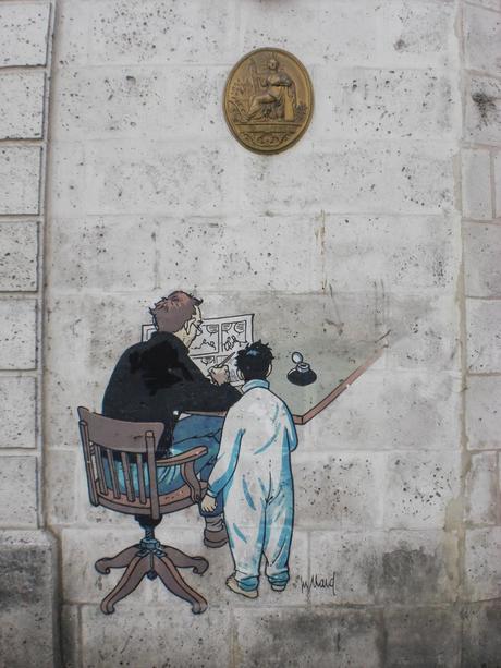 Angouleme - Home of Street Art  and Comic Strips.