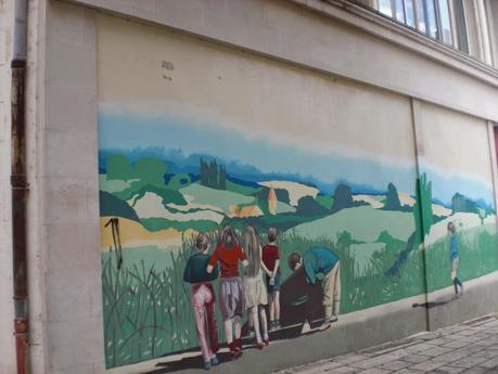 Angouleme - Home of Street Art  and Comic Strips.