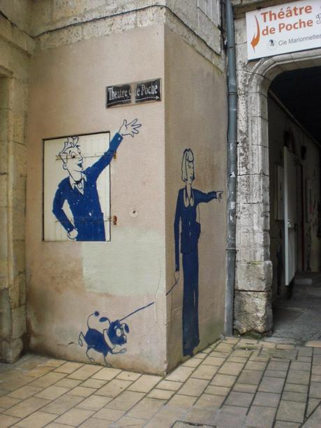 Angouleme - Home of Street Art  and Comic Strips.