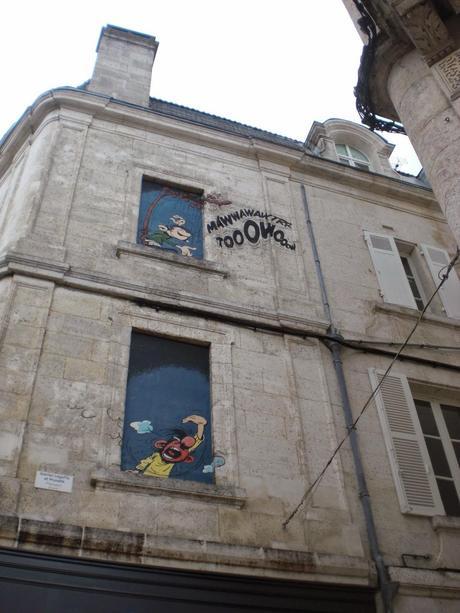 Angouleme - Home of Street Art  and Comic Strips.