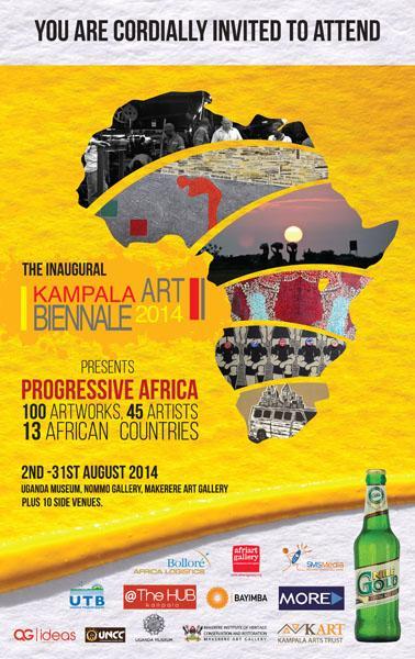 Inaugural Kampala Art Biennale email poster
