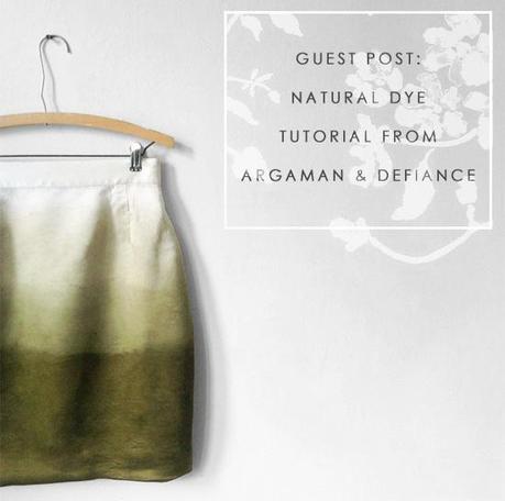 argaman 01 Guest Post: Natural Dye Tutorial from Argaman & Defiance