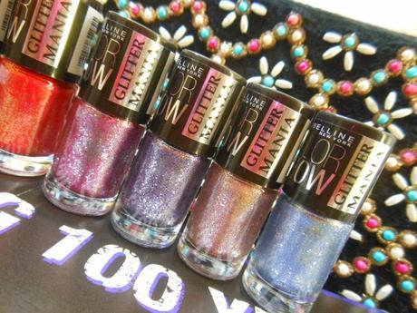 Maybelline Color Show Glitter Mania Nail Colors : Photos, Swatches