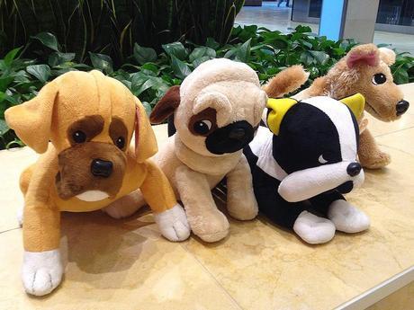 Wugadogs toys modeled after real life dogs