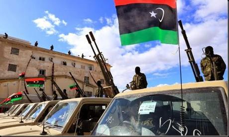 Libya - tearing itself apart through fractional fighting.