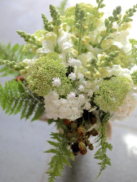 Green & White Summer Bouquet