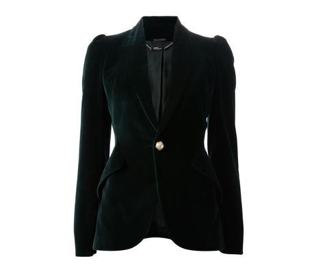 Wishlist: Alexander McQueen Velvet Blazer