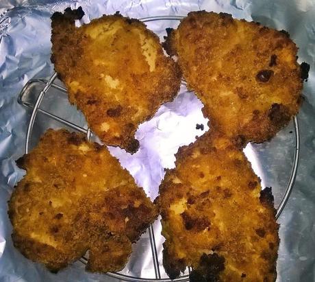 Cheesy Chicken Cutlets Recipe