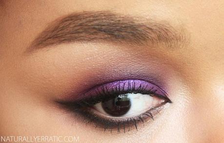 PSYCHEDELIC PLUM | PURPLE EOTD MAKEUP