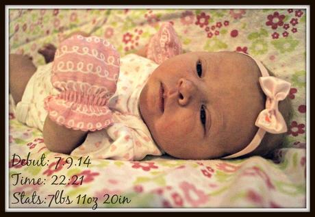 Annabelle Katherine Arrived July 9, 2014