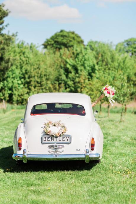 Bentley wedding car