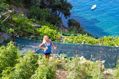 Fitness On Toast Faya Blog Girl Blogger Idea Cosmpolitan Exercise Travel Healthy Trip Hotel Italy Positano Il San Pietro Relais Chateau Luxury Retreat Spa Gym Garden Gym Boat Yacht 5 Star Organic Health Escape Break Trip Spinning-40