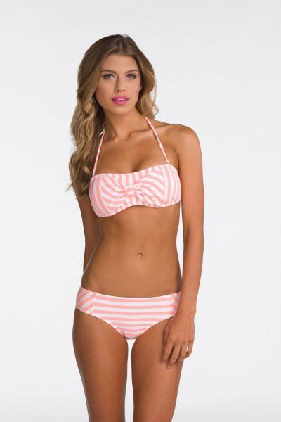 SUMMER CAN'T BE OVER WHEN THERE ARE SUPER CUTE BIKINIS LIKE THIS BIKINI LAB BOW BANDEAU 