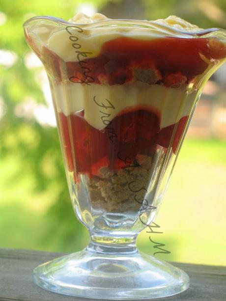 No Bake French Vanilla Cherry Parfaits