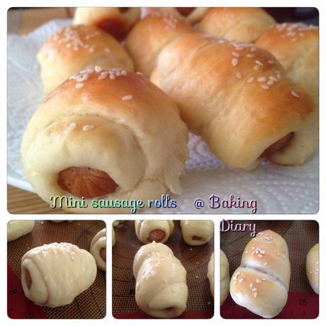 Mini Sausage Rolls with Champion Toast Dough