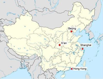 Xian-City Map  Mint Mocha Musings