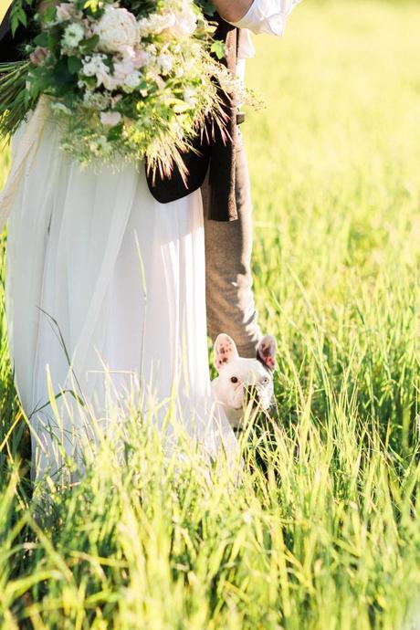 Styled wedding shoot