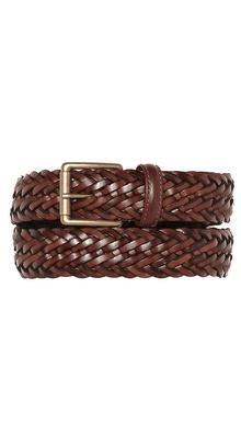 andersons woven leather belt 175 mens fashion leather 